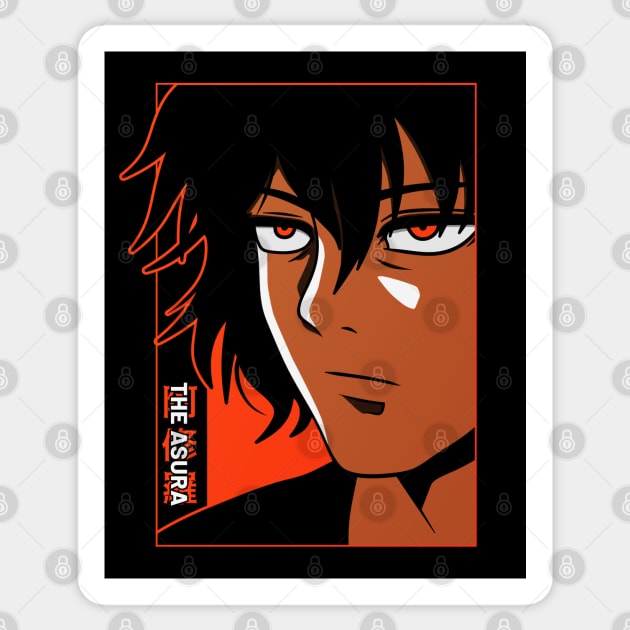 The Asura Ohma Tokita Kengan Ashura Sticker by JPNDEMON